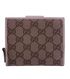 Gucci Abbey Wallet, &pound;120, Accessories, Beige, Canvas, Back view